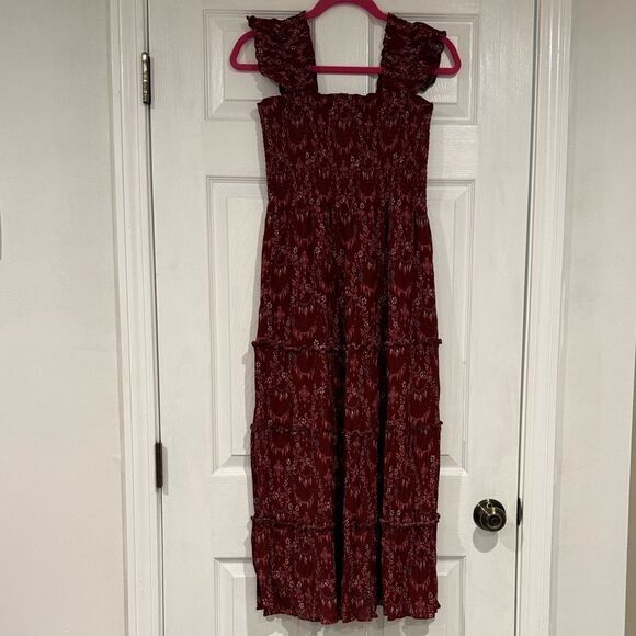 Hill House Garnet Charm Scallop Crinkle Chiffon Ellie Medium - Picture 6 of 6